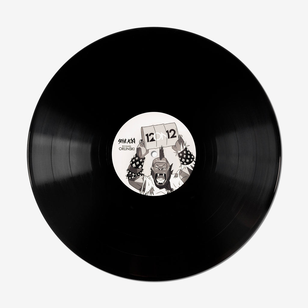 12on12 Steve Aoki x Richard Orlinski Vinyl Record Disc front