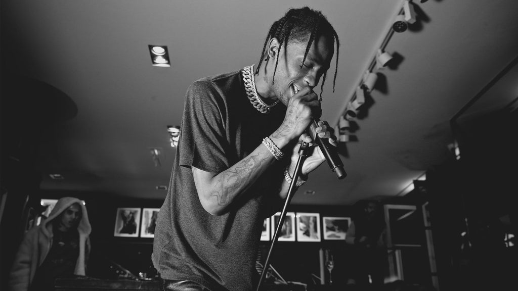 Travis Scott Teams Up With Saint Laurent on an Exclusive Vinyl Album  Featuring Kanye West and Frank Ocean
