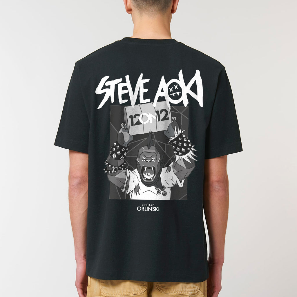 12on12 Steve Aoki x Richard Orlinski Punk Kong T-Shirt