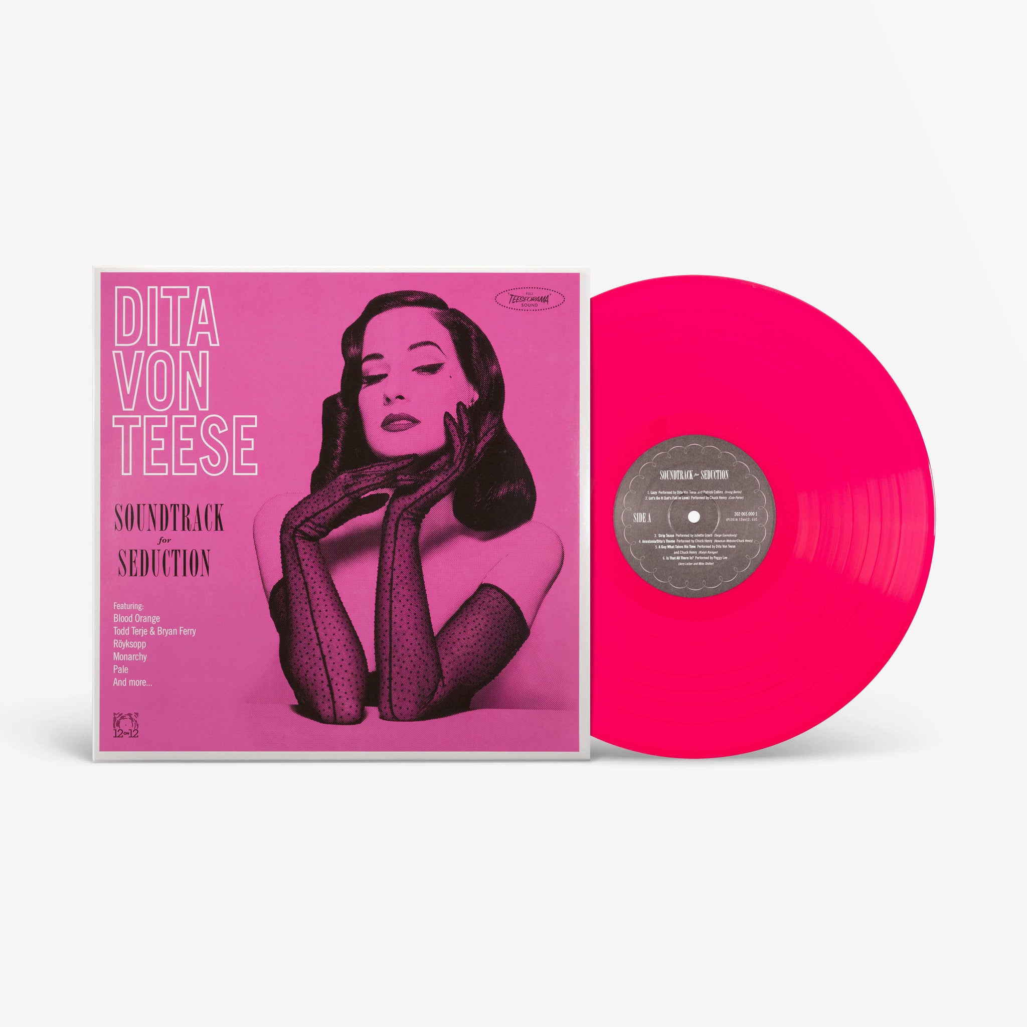 洋楽 Cedric D'vine Simply D'vine indie R&B 12on12 | Dita Von Teese x Soundtrack for Seduction Vinyl Record
